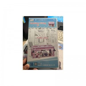 Cake Shop 3D Metal Model Kits DIY Assemble Puzzle Architecture Building Toy - A32205 $38.03 3-D Puzzles