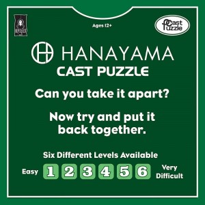 Infinity Hanayama Metal Brainteaser Puzzle Mensa Rated Level 6 for Ages 12 and Up from University Games $24.37 Brain Teaser P...