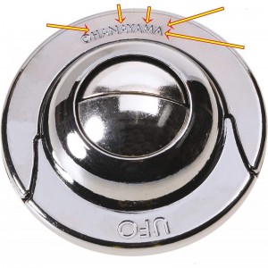 UFO Hanayama Brain Teaser Puzzle New 2019 Release Level 4 Difficulty Rating RED Velveteen Drawstring Pouch Bundled $32.15 Bra...