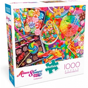 Aimee Stewart - Candylicious - 1000 Piece Jigsaw Puzzle $20.37 Jigsaw Puzzles