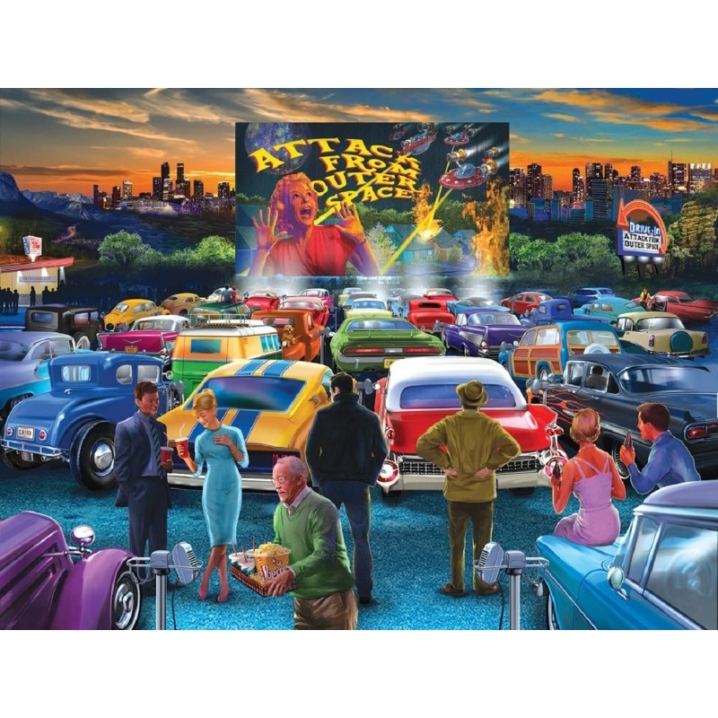 Drive in 500 pc Jigsaw Puzzle - - 31942 $32.96 Jigsaw Puzzles Drive in 500 pc Jigsaw Puzzle - - 31942 $32.96 Jigsaw Puzzles