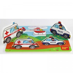 Wooden Jigsaw Puzzles for Toddlers 18 Months+ Old Boys Girls Educational Toys Toddler Puzzles Transport Set Gift Box $17.21 J...