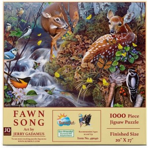 Fawn Song 1000 pc Jigsaw Puzzle $44.15 Jigsaw Puzzles