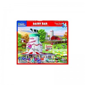 Puzzles Dairy Bar - 1000 Piece Jigsaw Puzzle $34.64 Jigsaw Puzzles