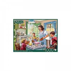 Deluxe Baking with Mother Jigsaw Puzzle (1000 Pieces) $37.41 Jigsaw Puzzles
