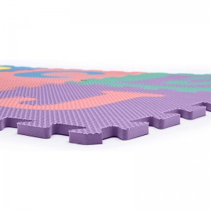 Multi-Color 12 in. x 12 in. x 0.43 in. ABC Mats (26-Pack) $41.90 Puzzle Play Mats