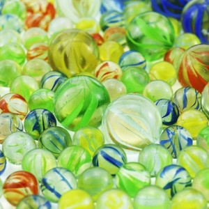 (312+ Count) 12 1" Large Marbles And 300 5/9"Marbles in bulk Glass Marbles Assorted Colors $20.14 Dice & Marble Games