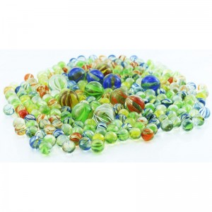 (312+ Count) 12 1" Large Marbles And 300 5/9"Marbles in bulk Glass Marbles Assorted Colors $20.14 Dice & Marble Games