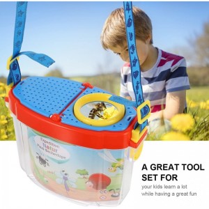 Magnifying Insect Box Bug Magnifier: 1 Set Bugs Viewers Critter Catcher Insect Observation Container Insect Cage Bug Jar for ...
