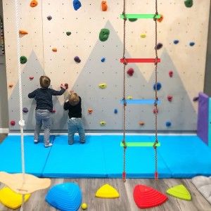 7.2 FT Rope Climbing Ladder Rope Swing Ladder Backyard Playground Obstacle Course Set Attachments for Warrior Slack Line Jung...