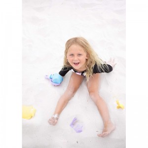 Dejaroo - Beach Toys Sand Box Toys for Kids Outdoor Set of Sand Toys with Silicone Collapsible Bucket Kids Watering Can Shove...