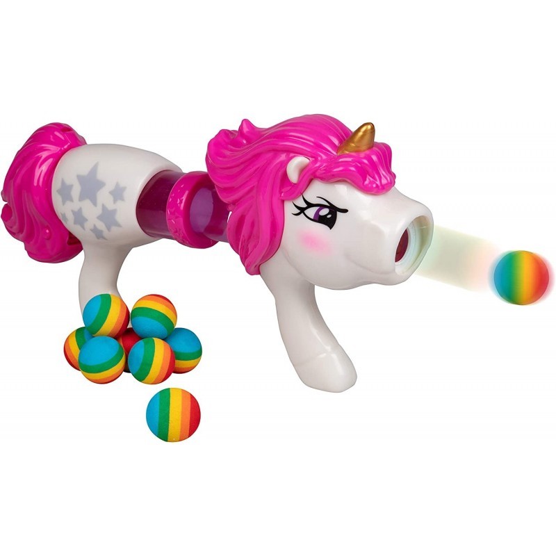 Unicorn Power Popper Foam Blaster Toy - Rapid Fire Rainbow Ball Shooter Blasts Up to 8 Foam Balls - Indoor or Outdoor Play - ... Unicorn Power Popper Foam Blaster Toy - Rapid Fire Rainbow Ball Shooter Blasts Up to 8 Foam Balls - Indoor or Outdoor Play - ...