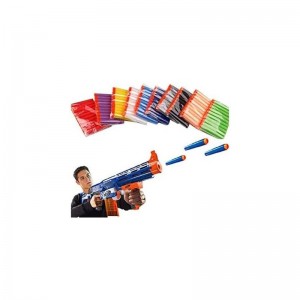 100 Pack Refill Darts Foam Bullets for Nerf War Gun Party for Nerf N-Strike Elite Series 10 Colors $17.90 Toy Foam Blasters &...