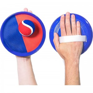 Toss and Catch Ball Game - Premium Set Sticky Waterproof Paddles - Fun Family Game to be Enjoyed Indoors or Outdoors at The B...