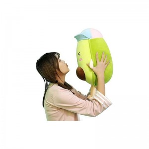 Cute Avocado Plush Toy Kawaii Avocado Plush Pillow Stuffed Animal Soft Plush Pillow Plush Pillow Toy Can Be Used for Bedding ...