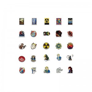 Gaming Stickers 52PCS Cool Game Decals for Computer Luggage Scrapbook Water Bottle Box Guitar Gifts for Teens Boys TTZ-Fall 5...