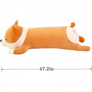 Stuffed Animal Stuffed Plush Corgi Animals Soft Plush Dog Pillow Big Plush Toy for Kids Plush Toy Best Gifts for Girl and Boy...