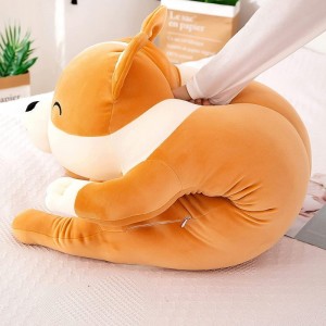 Stuffed Animal Stuffed Plush Corgi Animals Soft Plush Dog Pillow Big Plush Toy for Kids Plush Toy Best Gifts for Girl and Boy...