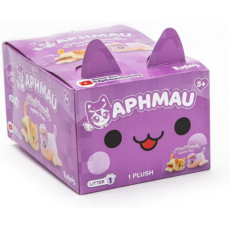 6" Collectible Plush YouTube Gaming Channel Blind Box 1 of 8 Possible MeeMeows $39.56 Plush Figure Toys