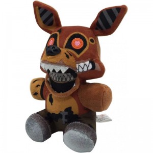 Security Breach Plush Toy FNAF Plushies Fox Plush Chica Springtrap Bonnie Marionette Foxy Plush Kid's Toy Stuffed Animal (Twi...