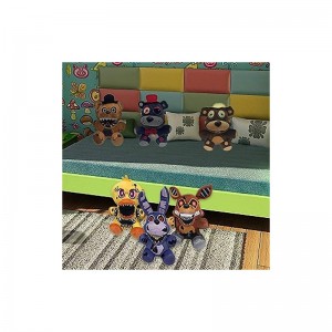 Security Breach Plush Toy FNAF Plushies Fox Plush Chica Springtrap Bonnie Marionette Foxy Plush Kid's Toy Stuffed Animal (Twi...