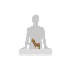 Aurora - Miyoni - 11" Alpaca - Tan $28.51 Plush Figure Toys