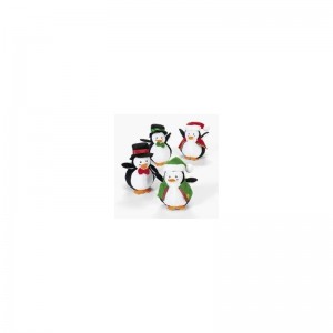 Holiday Dressed Plush Penguins - Toys - 12 Pieces $36.79 Plush Puppets