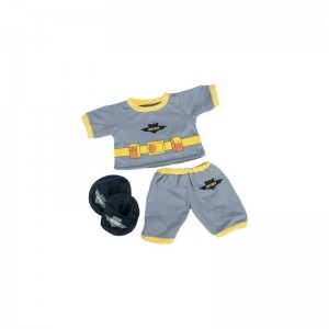 Batboy PJ's with Slippers Teddy Bear Clothes Fits Most 14" - 18" Build-A-Bear and Make Your Own Stuffed Animals $33.69 Stuffe...