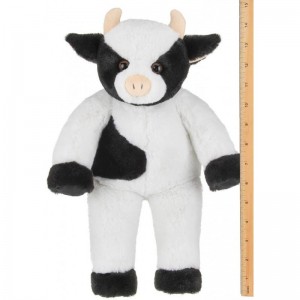 Bearington Cowlin Soft Plush Cow Stuffed Animal 15 Inches $40.74 Stuffed Animals & Teddy Bears