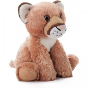Mountain Lion Stuffed Animal Gifts for Kids Wild Onez Zoo Animals Mountain Lion Plush Toy 8 inches $26.46 Stuffed Animals & T...