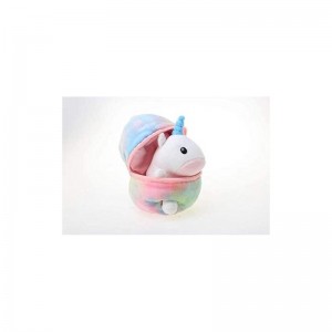Plush Stuffed Animal 6 Inches Surprise Zip Up Egg Hideaway Spring Inspired Gift for Girls and Boys Birthday Mother's Day (Uni...