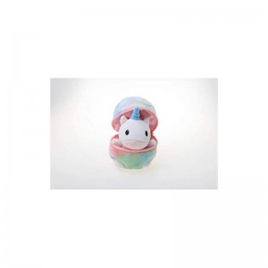 Plush Stuffed Animal 6 Inches Surprise Zip Up Egg Hideaway Spring Inspired Gift for Girls and Boys Birthday Mother's Day (Uni...