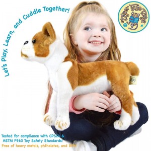 Bobby The Boston Terrier Boxer - 14.5 Inch Large Dog Stuffed Animal Plush - by Tiger Tale Toys $34.76 Stuffed Animals & Teddy...