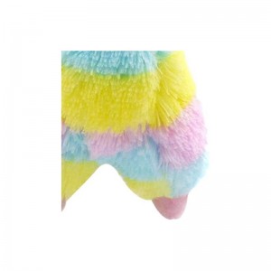 13.7" Rainbow Alpaca Plush Toy Llama Stuffed Animal Large Llamacorn Alpaca Doll Plushie Hug Pillow Soft Plush Stuffed Alpaca ...
