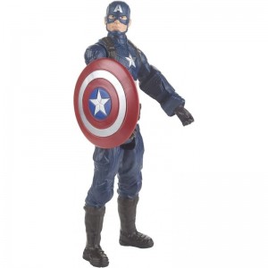 Marvel Endgame Titan Hero Series Captain America 12 Inch Action Figure with Power FX Port $25.30 Action Figures