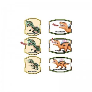 2Pcs LED Light Up Dinosaur Toys Walking Realistic T-Rex Dinosaur Figures with Roaring Sound Electronic Dino Toys for Kids $33...