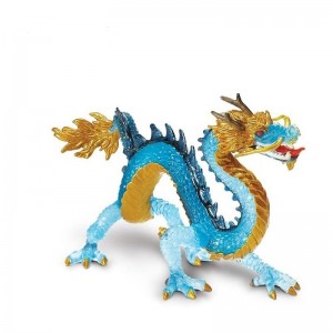 Safari Ltd Krystal Blue Dragon $28.39 Kids' Play Dinosaur & Prehistoric Creature Figures