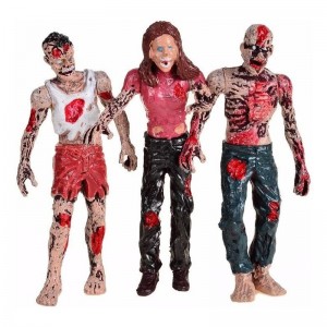Zombie Action Figures Gift Package - Scary Toys for Boys - 4 Inches - Pack of 6 $22.24 Kids' Play Fantastic Creature Figures
