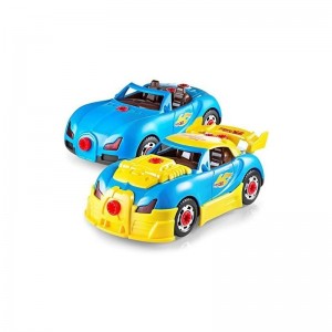 Take Apart Racing Car Toys - Build Your Own Toy Car with 30 Piece Constructions Set - Toy Car Comes with Engine Sounds & Ligh...
