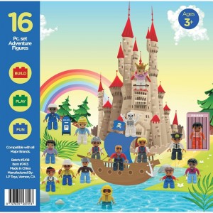 Kids Toys People for Preschool Play Building Blocks Set for Kids STEM Building Toys - (16 PC Play Set) $40.39 Play Figure Pla...