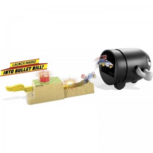 Mario Kart Bullet Bill Launcher and Mario Kart Vehicle for Kids Ages 4 5 6 7 8 $26.90 Play Figure Playsets