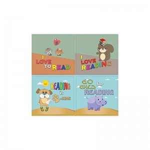 Animal Good Reading Habit Stickers (10-Sheet) – Total 120 pcs (10 X 12pcs) Individual Small Size 2.1 x 2. Inches Waterproof U...