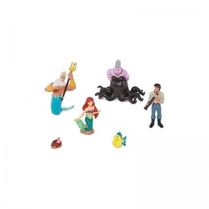Disney 6 Piece The Little Mermaid Figurine Play Set $56.74 Play Figure Playsets