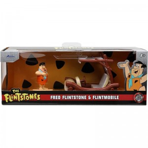 Flintstones 1:32 Flintmobile Vehicle with Fred Flintstone Diecast Figure Toys for Kids and Adults $26.62 Kids' Play Cars & Ra...