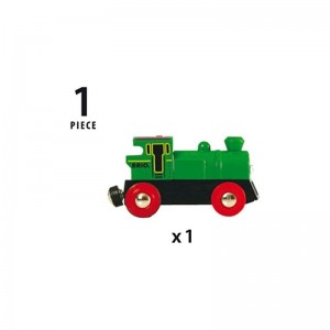 World - 33595 Battery Powered Engine Train | Toy Train for Kids Ages 3 and Up Green $34.61 Kids' Play Trains & Trams