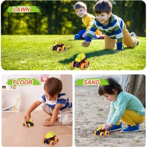 Dinosaur Truck Dinosaur Toys for Kids 3-5 Monster Truck Toys for 3 Year Old Boy 2Pcs Pull Back Dinosaur Cars Kids Toys Fricti...