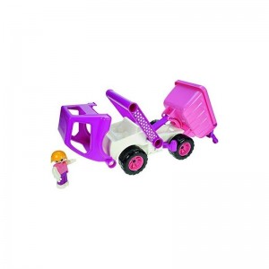 Lena Eco Active Princess Pink Dump Truck is a Eco friendly BPA and Phthalates Free Green Toy Manufactured from Premium Grade ...