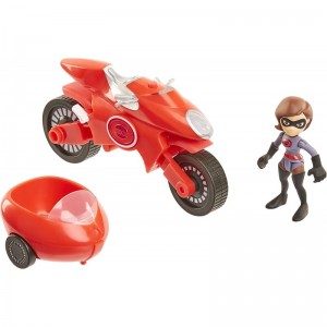 Elasticycle & Elastigirl Vehicle Playset Action Figure $35.53 Toy Vehicle Playsets