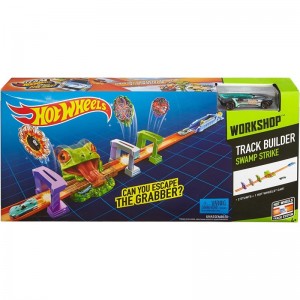 Track Builder Swamp Strike Track Set  Vehicle $95.16 Toy Vehicle Playsets