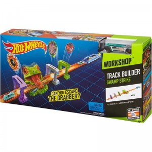 Track Builder Swamp Strike Track Set  Vehicle $95.16 Toy Vehicle Playsets